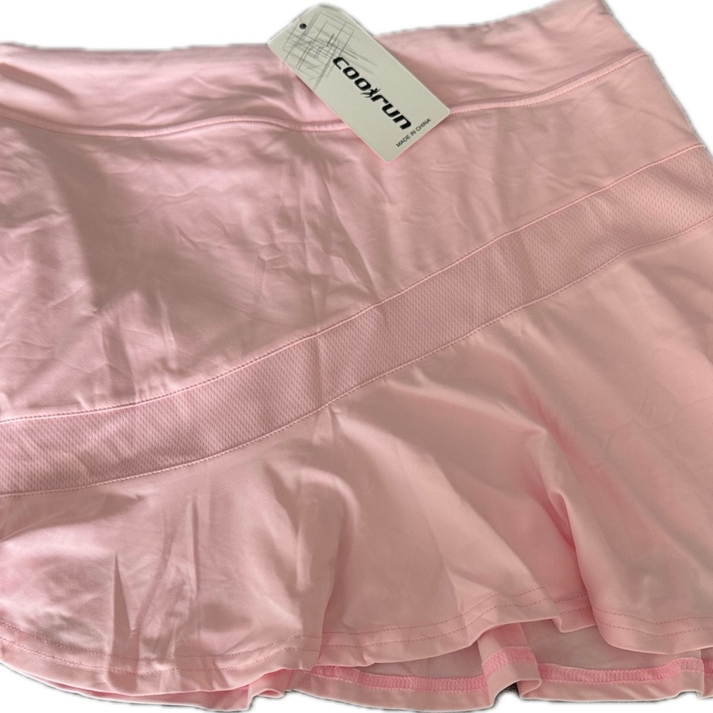 Women's Pink Activewear/Athletic Skort